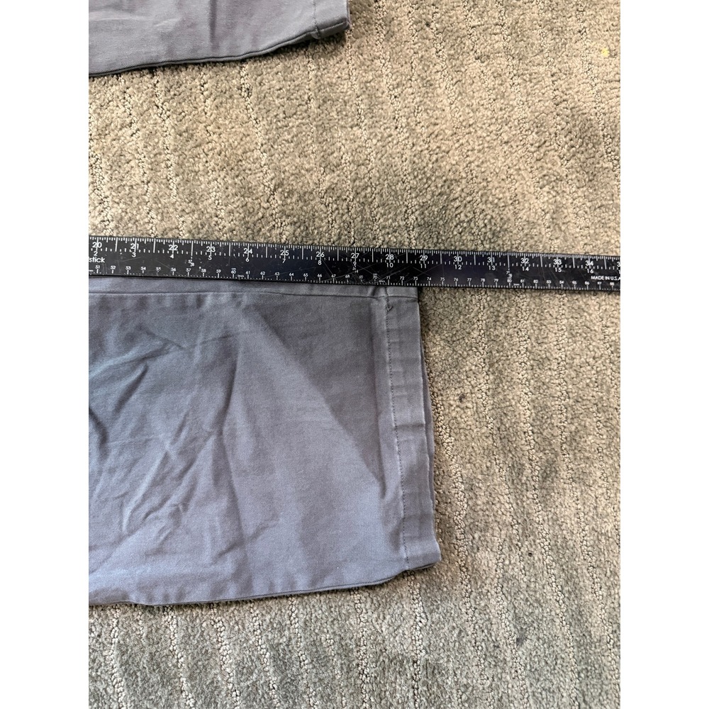Dixxon D-Flexx Mens Work Pants 42x28 Charcoal Gray Chino Stretch Twill Trousers - Picture 4 of 8